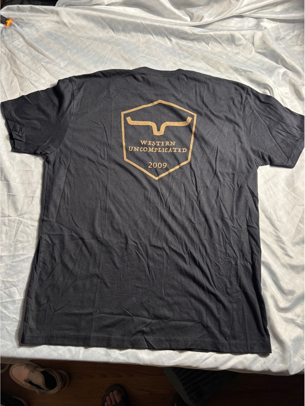 Kimes Ranch Western Uncomplicated 2009 Black Short Sleeve T-